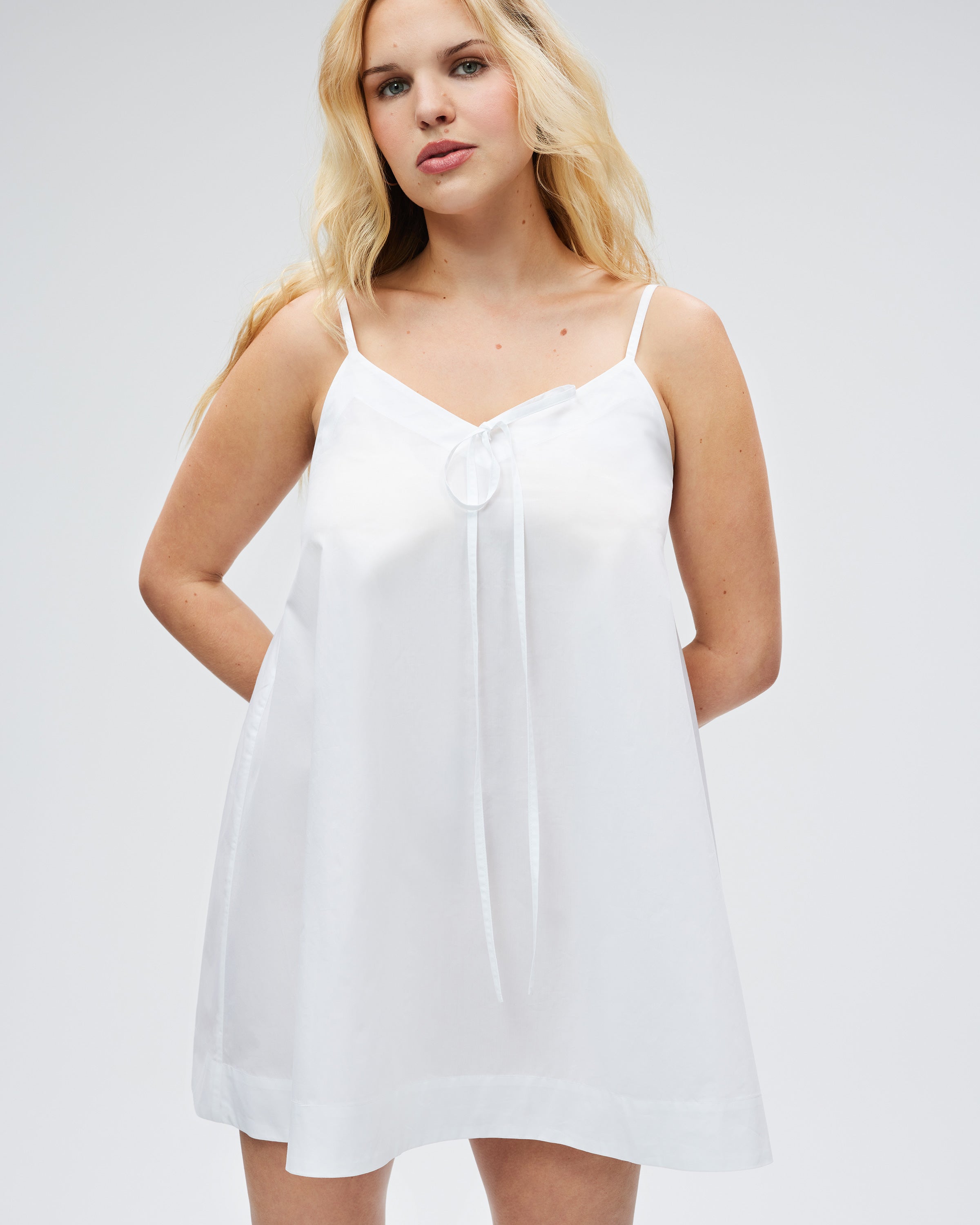 The Ragdoll Dress - White